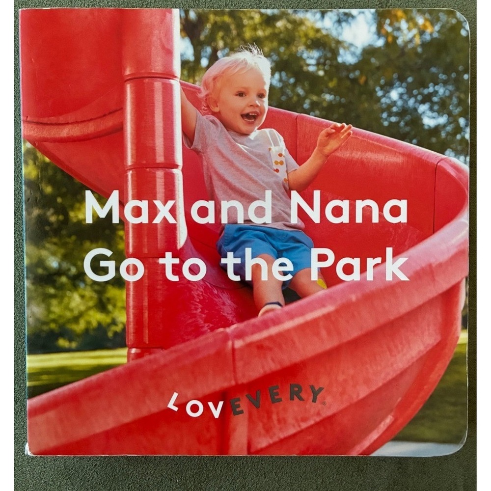 Lovevery Max and Nana Go to the Park Board Book